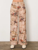 Sedona Western Print Jeans