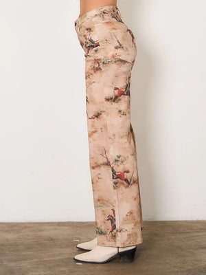 Sedona Western Print Jeans