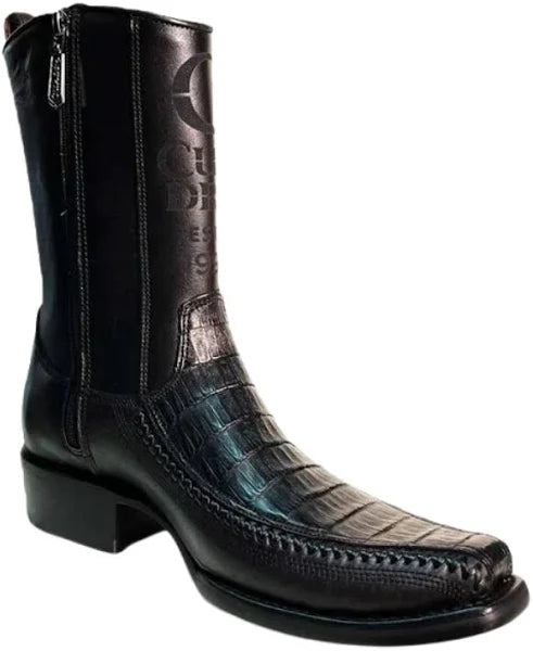"Titan" Men's Cuadra Fuscus Caiman Boot