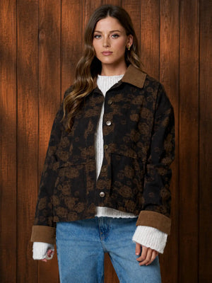 Tulsa Floral Denim Jacket