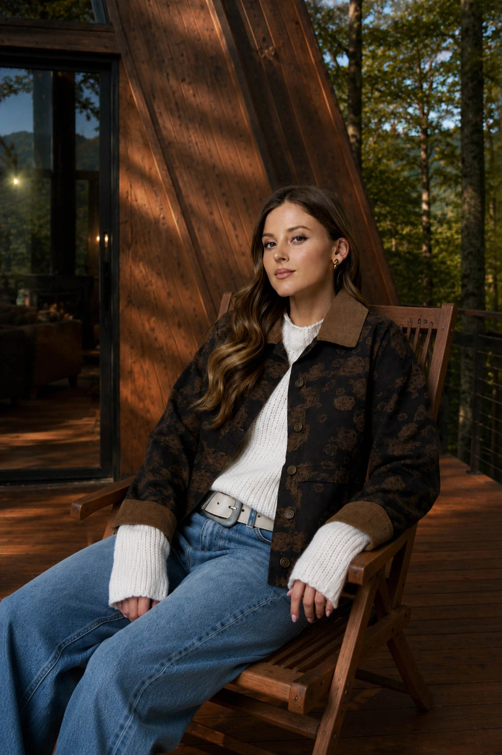 Tulsa Floral Denim Jacket