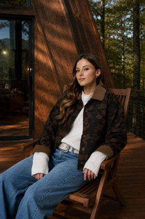Tulsa Floral Denim Jacket