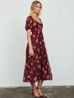 Wrenlee Floral Midi Dress