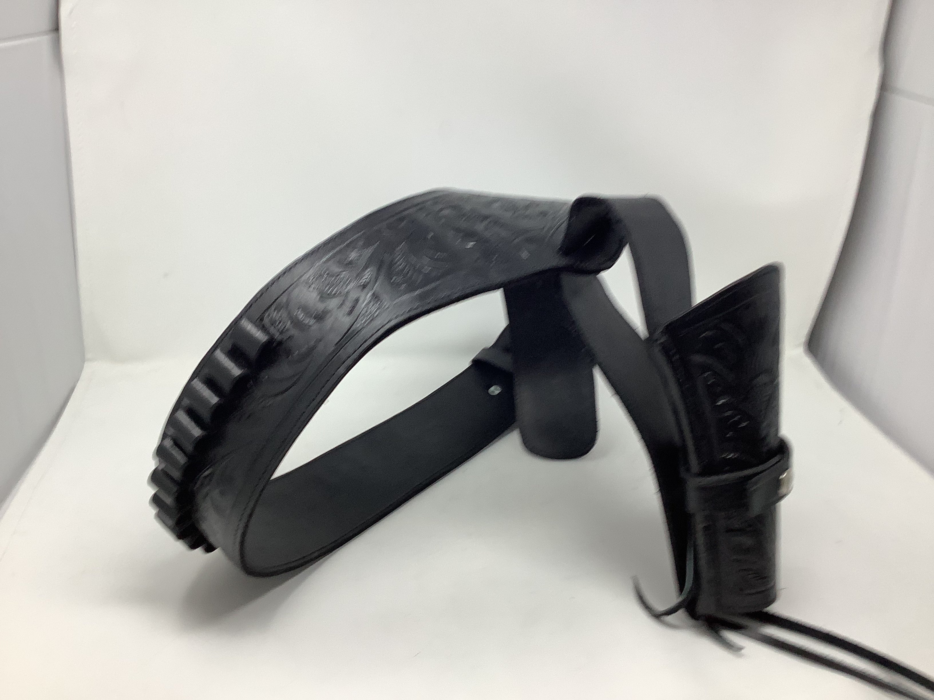 Wayne Leather Gun Holster Belt